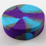 Silikon Würfel Box purple/light blue/grey