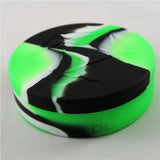 Metallic Dice Games Silikon Würfel Box green/black/white