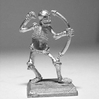 Ral Partha Skeleton Archer: Taking Arrow