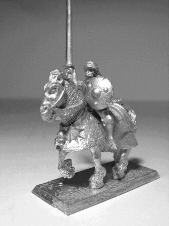 Ral Partha Skeleton - Armoured Cavalry Lancer #2