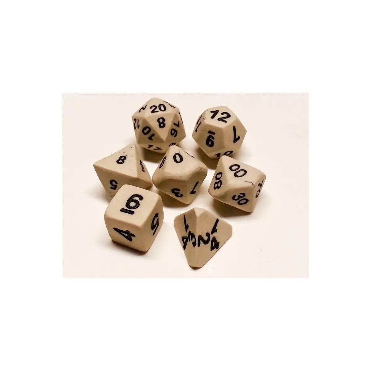 Crit Hit Ceramics Skeleton Keramik Würfel Set