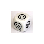 Smiley Würfel W6 2