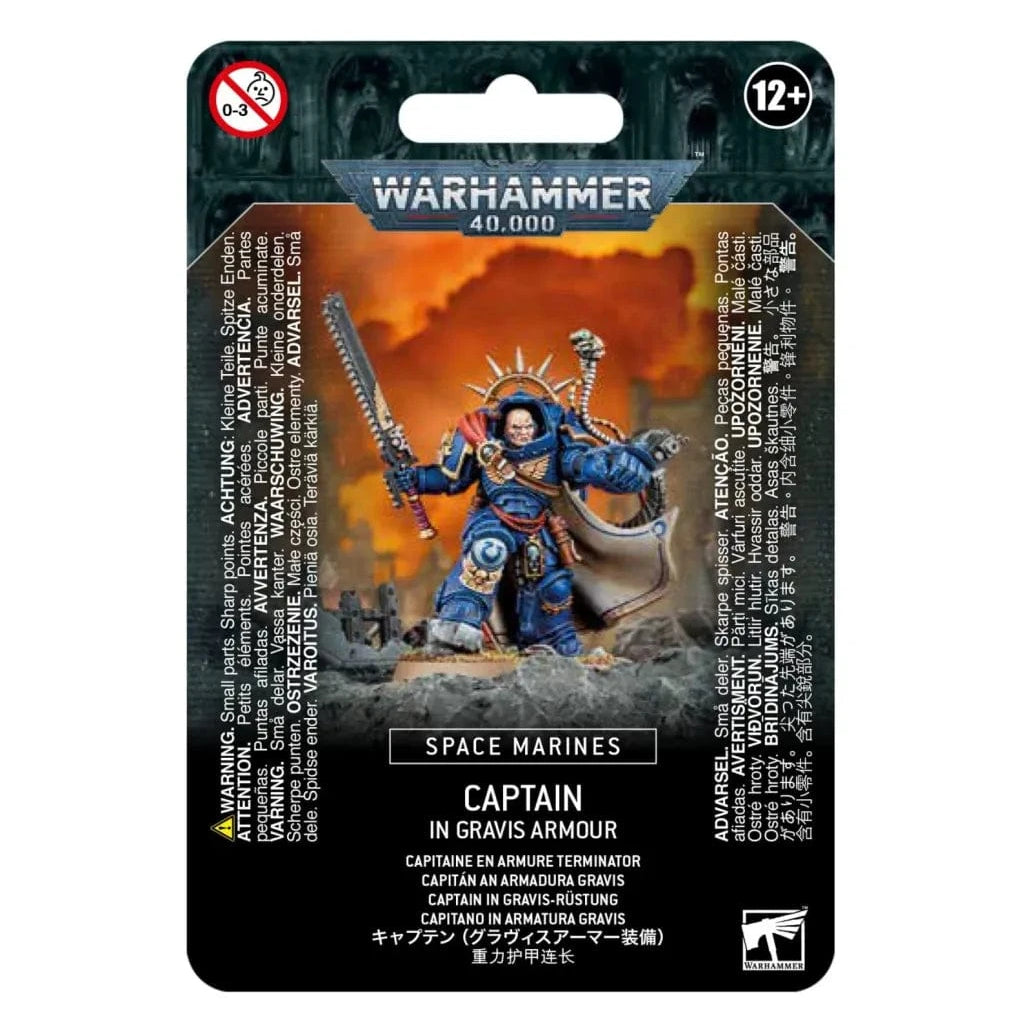 Games Workshop SPACE MARINES: CAPTAIN IN GRAVIS-RÜSTUNG