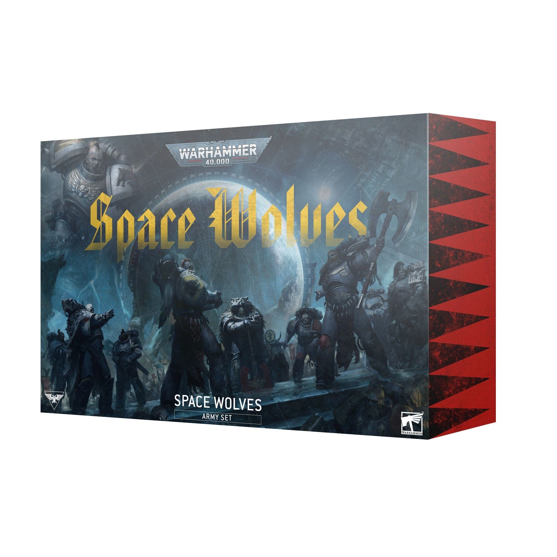 Games Workshop SPACE WOLVES: ARMEE-SET (ENGLISCH)