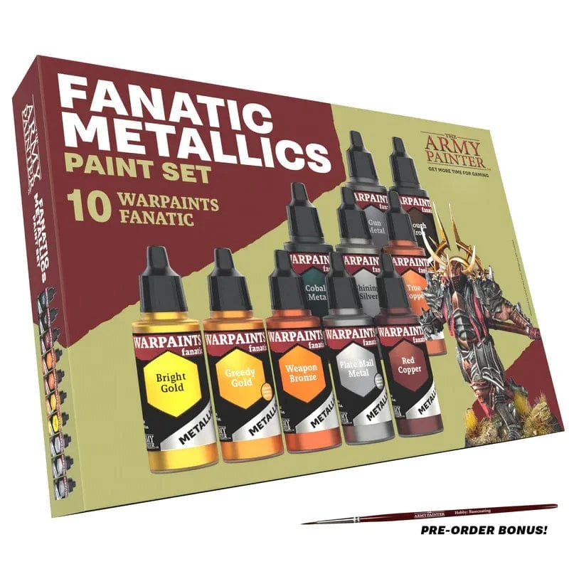 The Army Painter The Army Painter - Warpaints Fanatic Metallics Paint Set