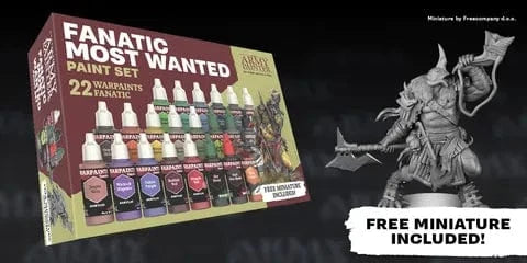 The Army Painter The Army Painter Warpaints Fanatic Most Wanted Set Combo