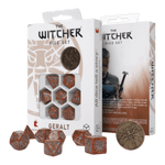 Q Workshop "The Witcher" Würfel Set Geralt  - Der Monsterschlächter