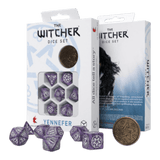 Q Workshop The Witcher Würfel Set Yennefer - Flieder & Stachelbeeren
