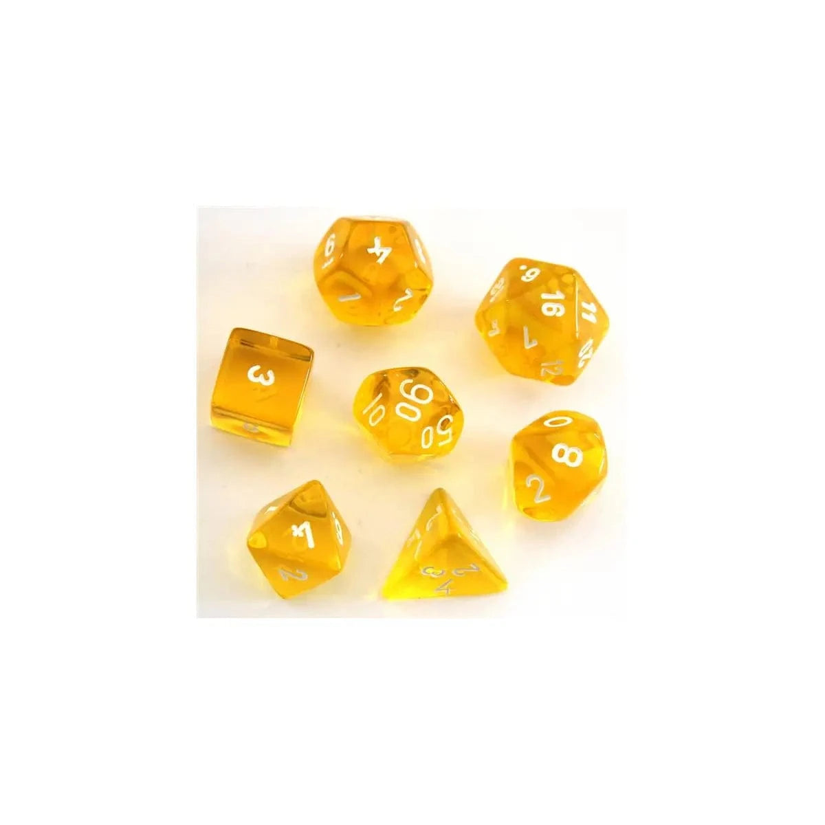 Europaeischer Markenhersteller Transparent gelb Set