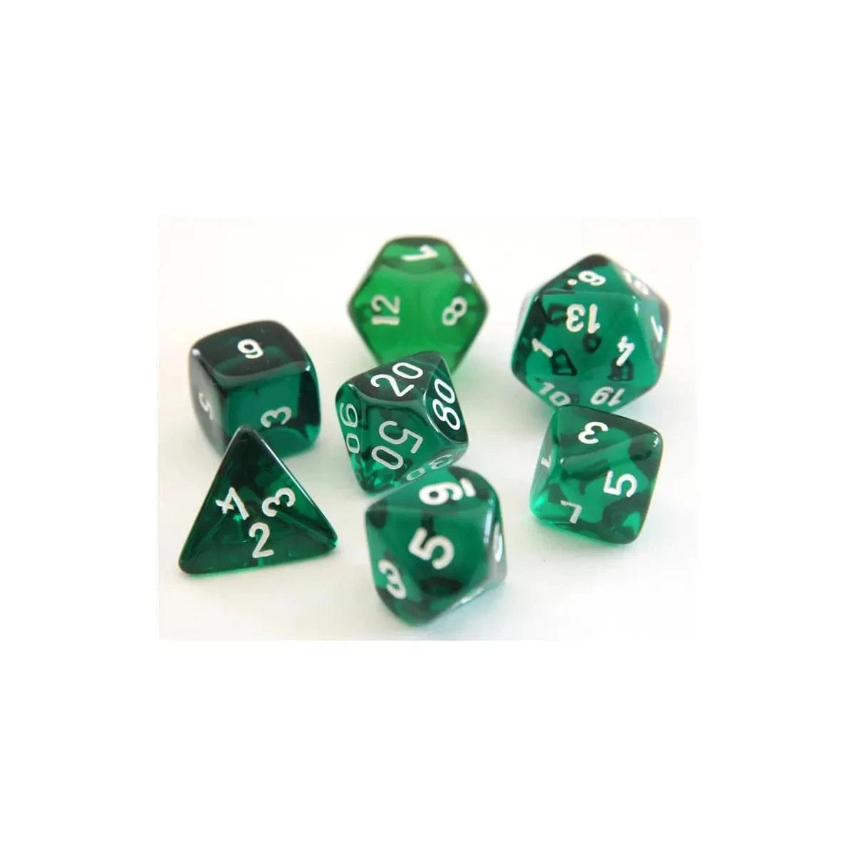 Europaeischer Markenhersteller Transparent grün Set