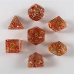 Transparent Red Flakes Set