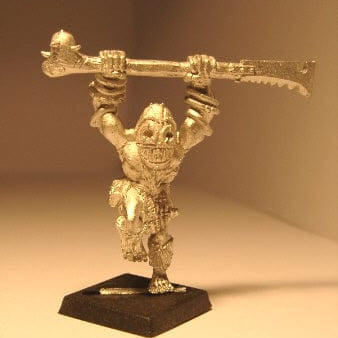 Ral Partha Tribal Orc Shamanic Guard #2