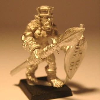Ral Partha Tribal Orc Spearman 1