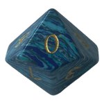 Waerfel Stube Turquoise Blau Edelsteinwürfel W10
