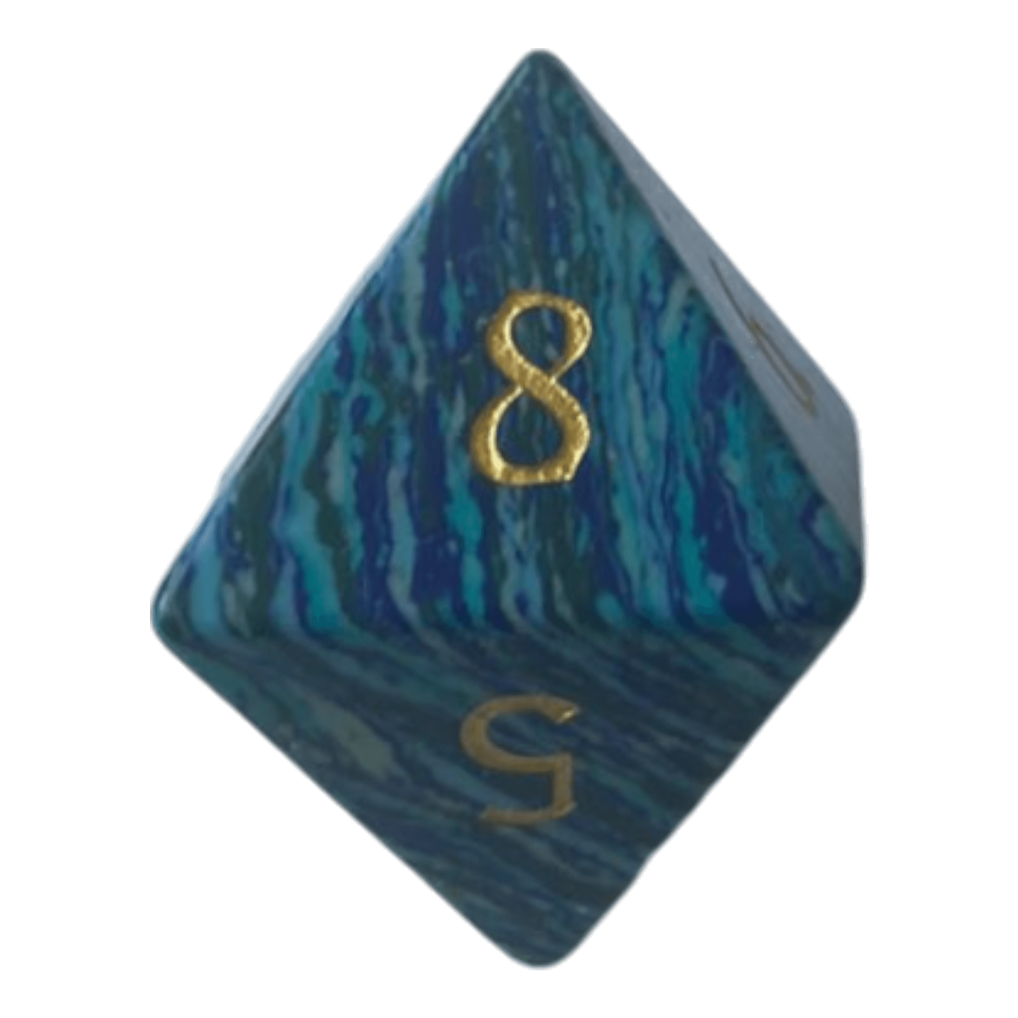 Waerfel Stube Turquoise Blau Edelsteinwürfel W8