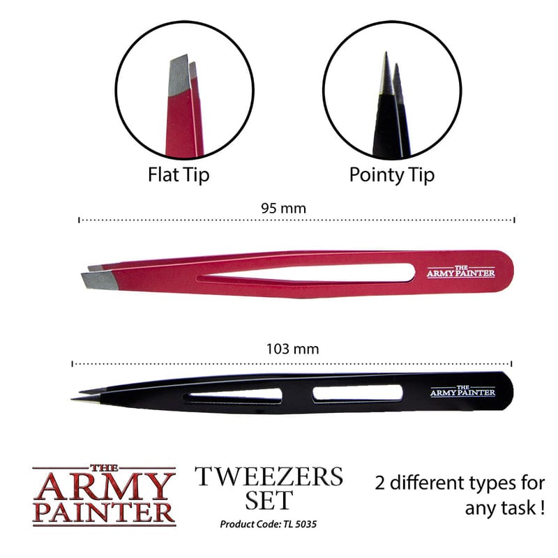 The Army Painter Tweezers/Pinzetten Set