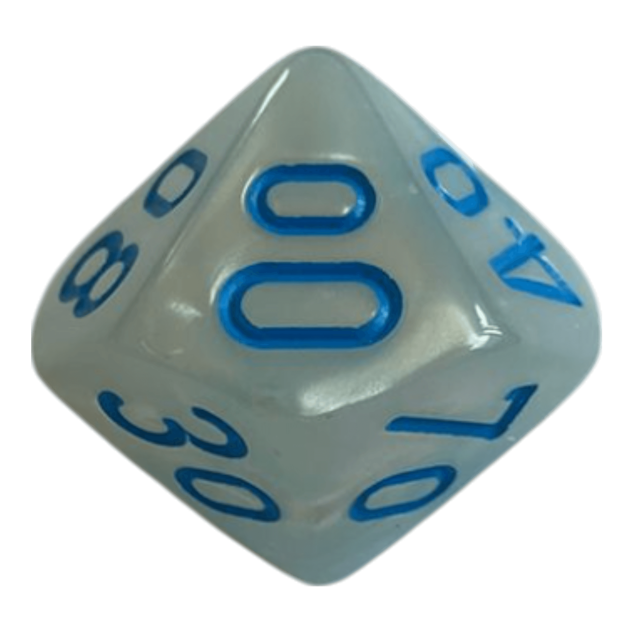 Chessex W10-0 Chessex Gemini Pearl Turquoise White/Blue
