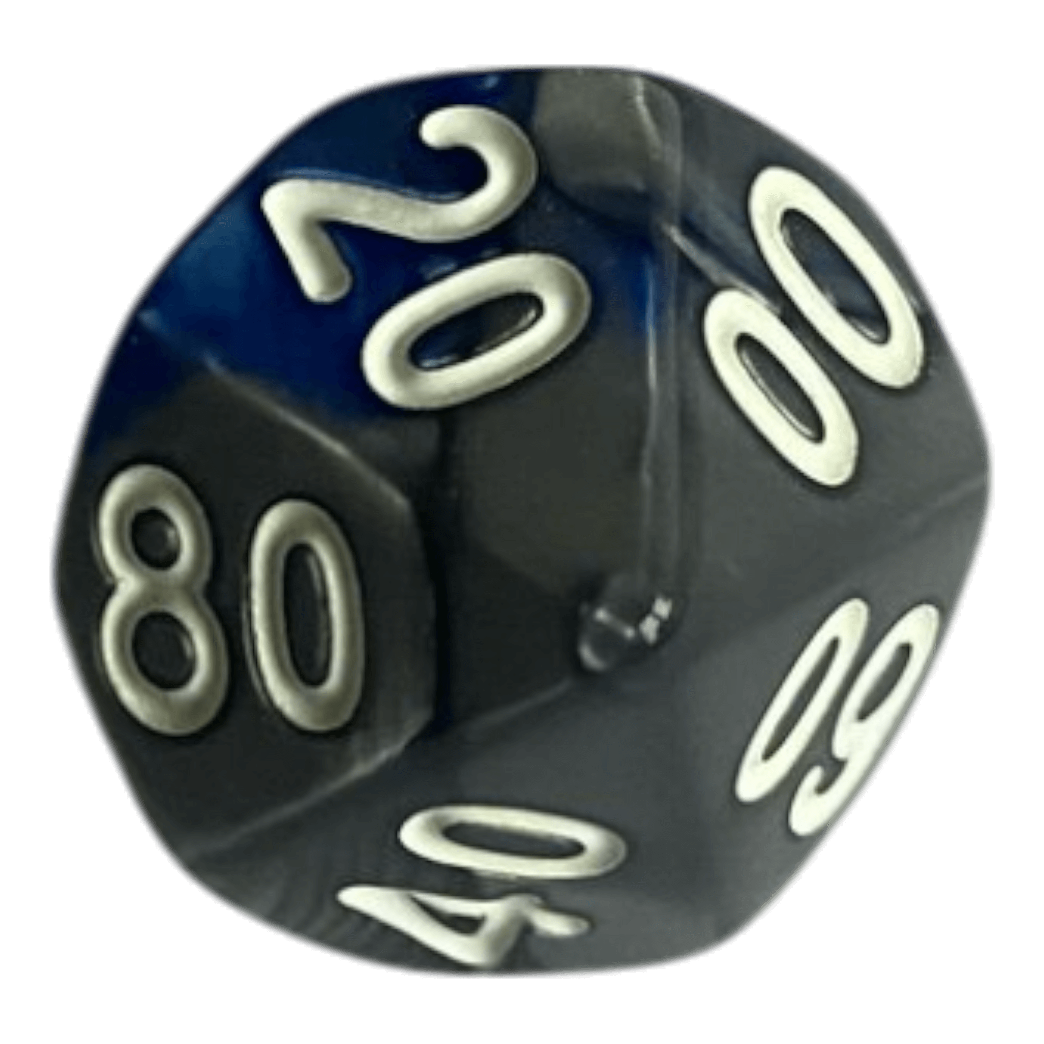 Würfel Stube W10-0 Perlmuttwürfel in Blau & Grau