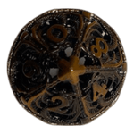 Würfel Stube W10 Metallwürfel mit fliegenden Drachen - Gold  - 18mm