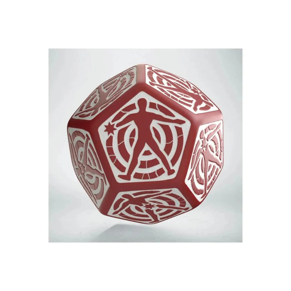 Q Workshop W12 Hit Location Jumbo Würfel red