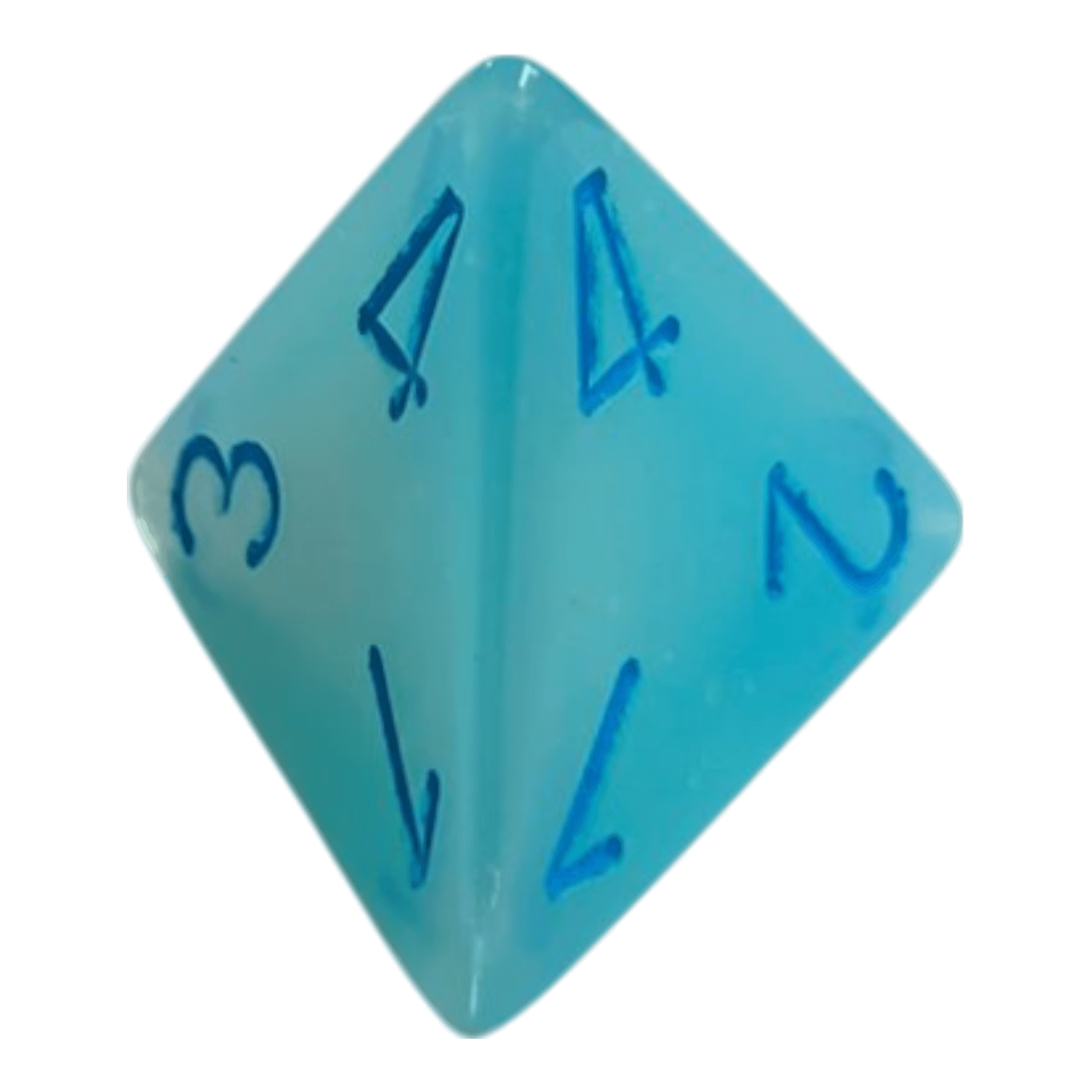 Chessex W4 Chessex Gemini Pearl Turquoise White/Blue