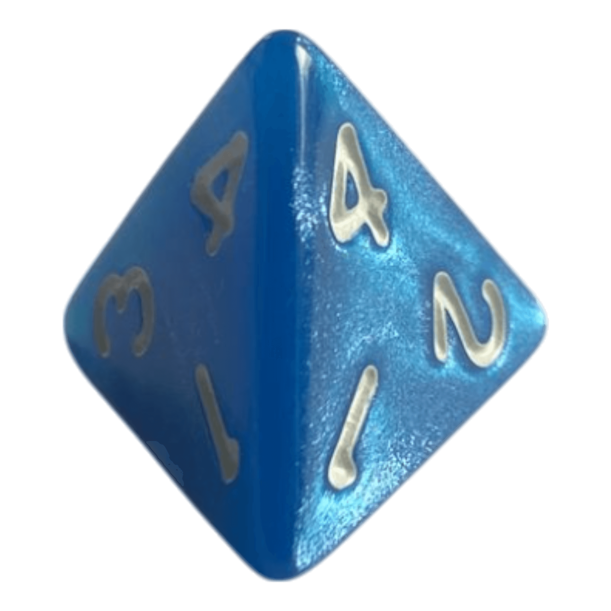 Philos W4 Perlmutt Würfel in Blau