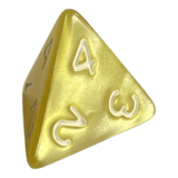 Philos W4 Perlmutt Würfel in Gelb