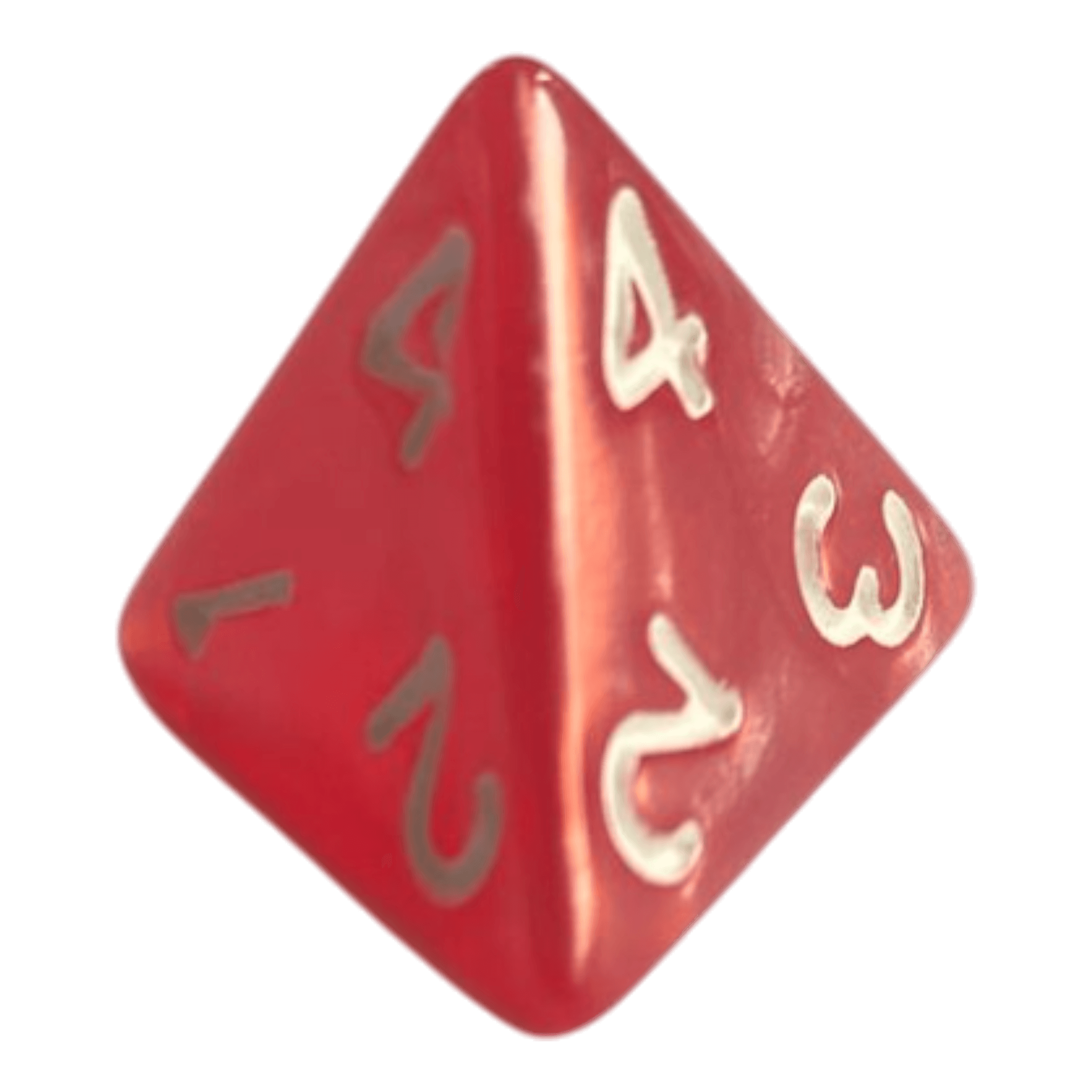 Philos W4 Perlmutt Würfel in Rot