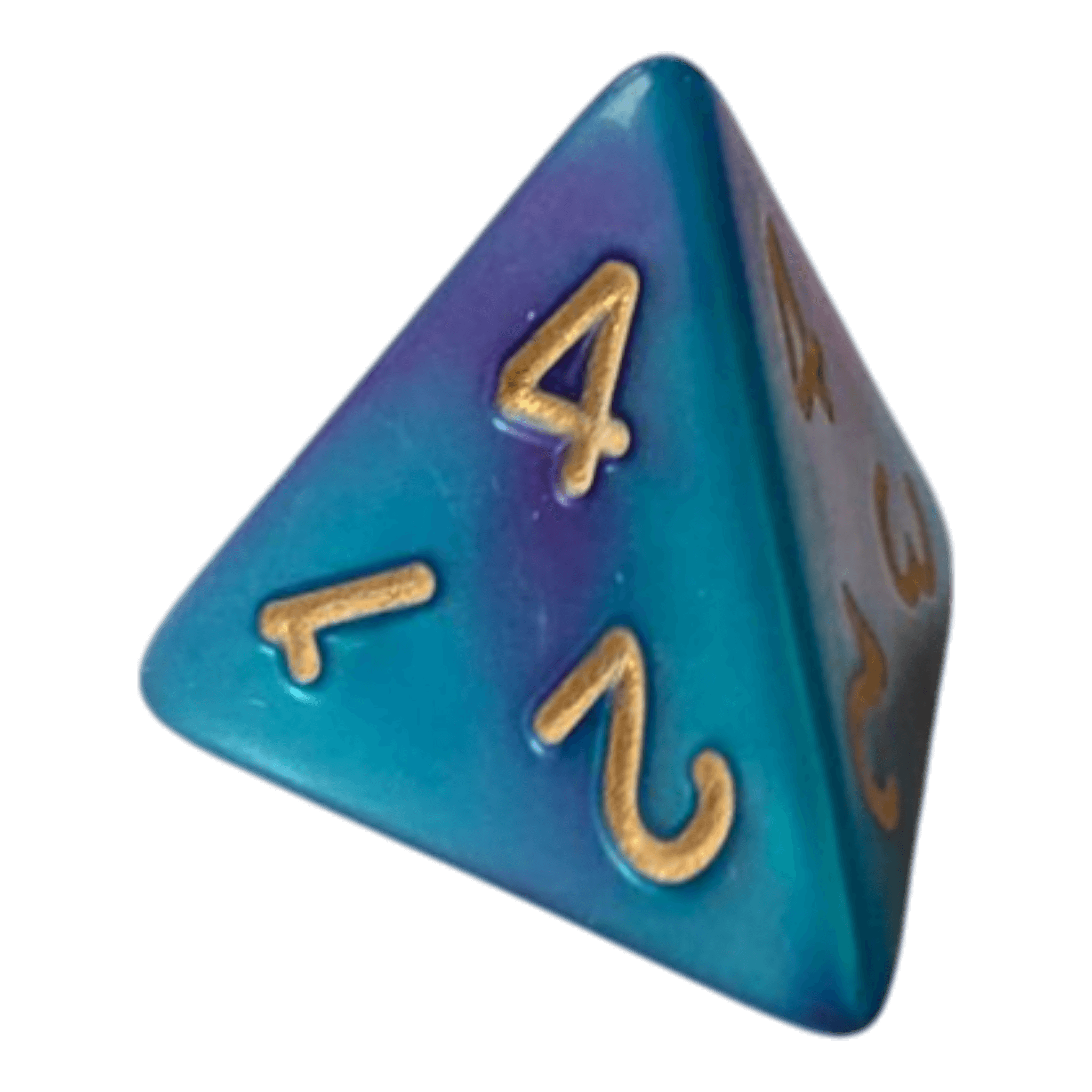 Würfel Stube W4 Perlmuttwürfel in Blau & Lila