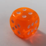 W6 12mm Transparent neon orange