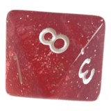 Würfel Stube W8 Glitzerwürfel in Pink