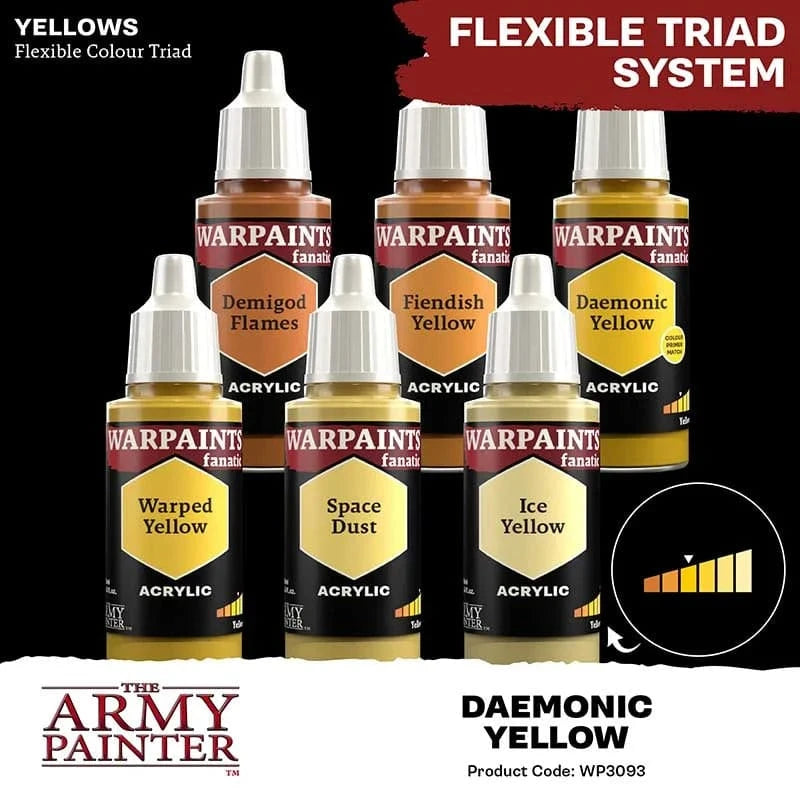 The Army Painter Warpaints Fanatic: Daemonic Yellow (18ml)