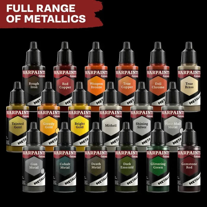 The Army Painter Warpaints Fanatic Metallic: Gun Metal (18ml)