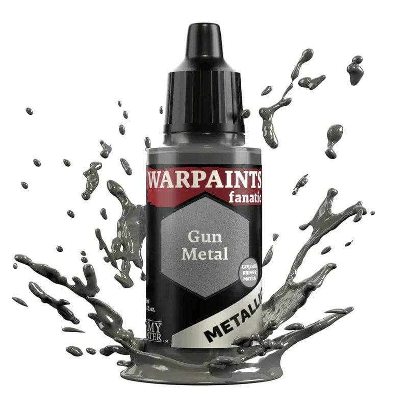 The Army Painter Warpaints Fanatic Metallic: Gun Metal (18ml)