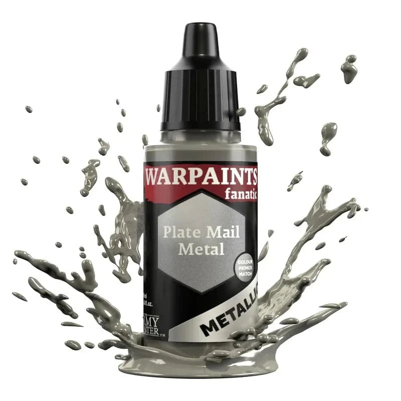 The Army Painter Warpaints Fanatic Metallic: Plate Mail Metal (18ml)