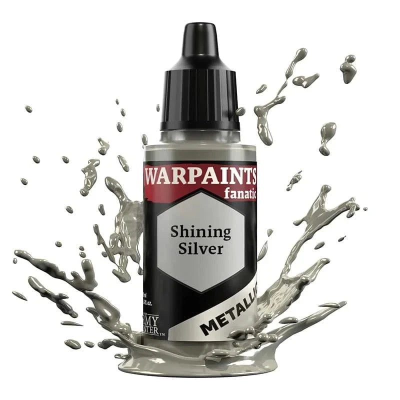 The Army Painter Warpaints Fanatic Metallic: Shining Silver (18ml)