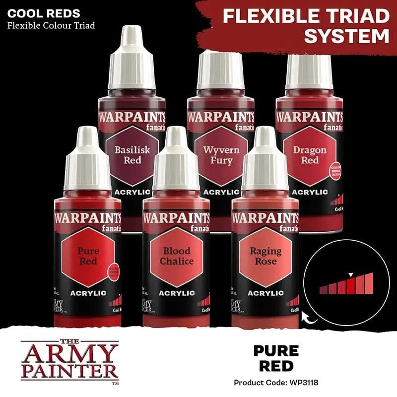 The Army Painter Warpaints Fanatic: Pure Red (18ml)