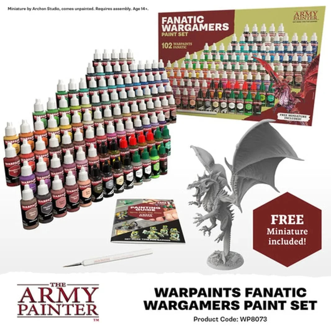 The Army Painter Warpaints Fanatic Wargamers Paint Set (102 Farben)
