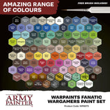 Warpaints Fanatic Wargamers Paint Set (102 Farben)