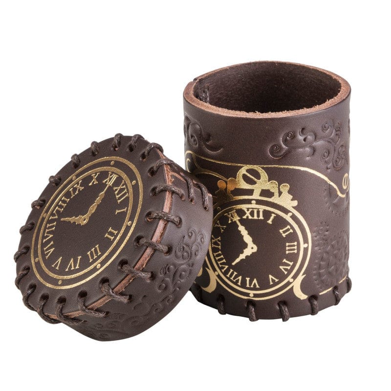Q Workshop Würfel Becher Steampunk braun/gold