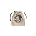 Q Workshop Würfel Beutel Celtic beige/schwarz