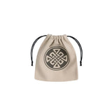 Q Workshop Würfel Beutel Celtic beige/schwarz