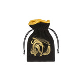 Q Workshop Würfel Beutel Drache schwarz/gold