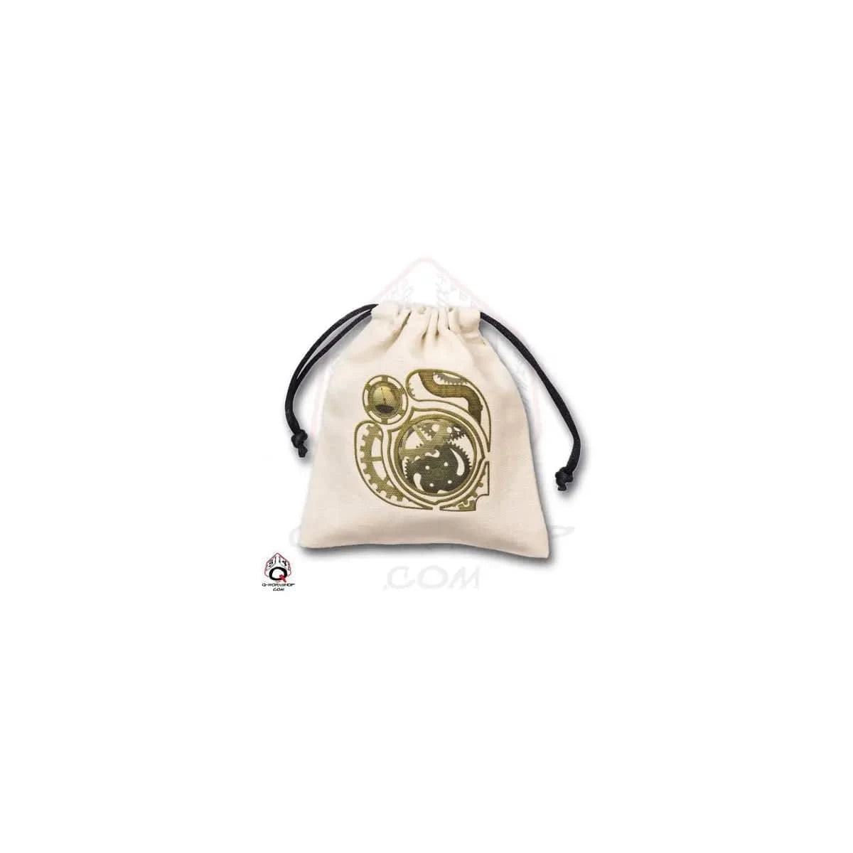 Q Workshop Würfel Beutel Steampunk beige/gold