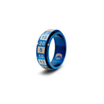 CritSuccess Würfelring W20 blau 08