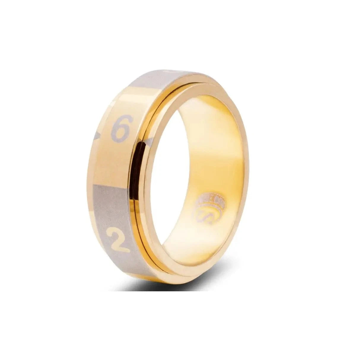 CritSuccess Würfelring W6 gold 12