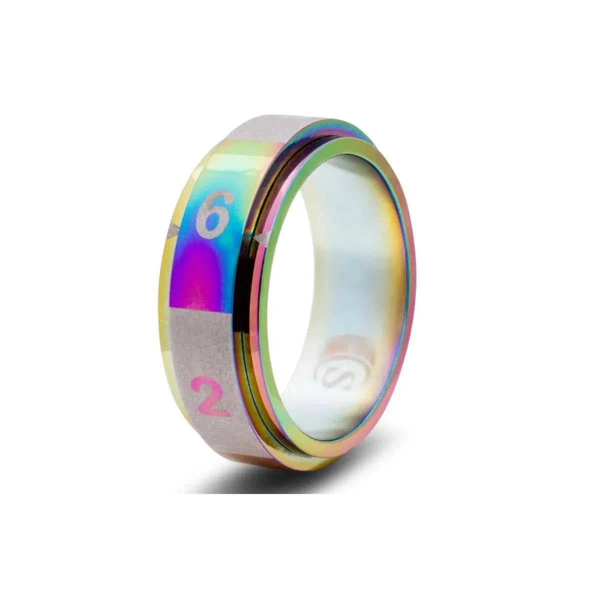 CritSuccess Würfelring W6 Regenbogen 11