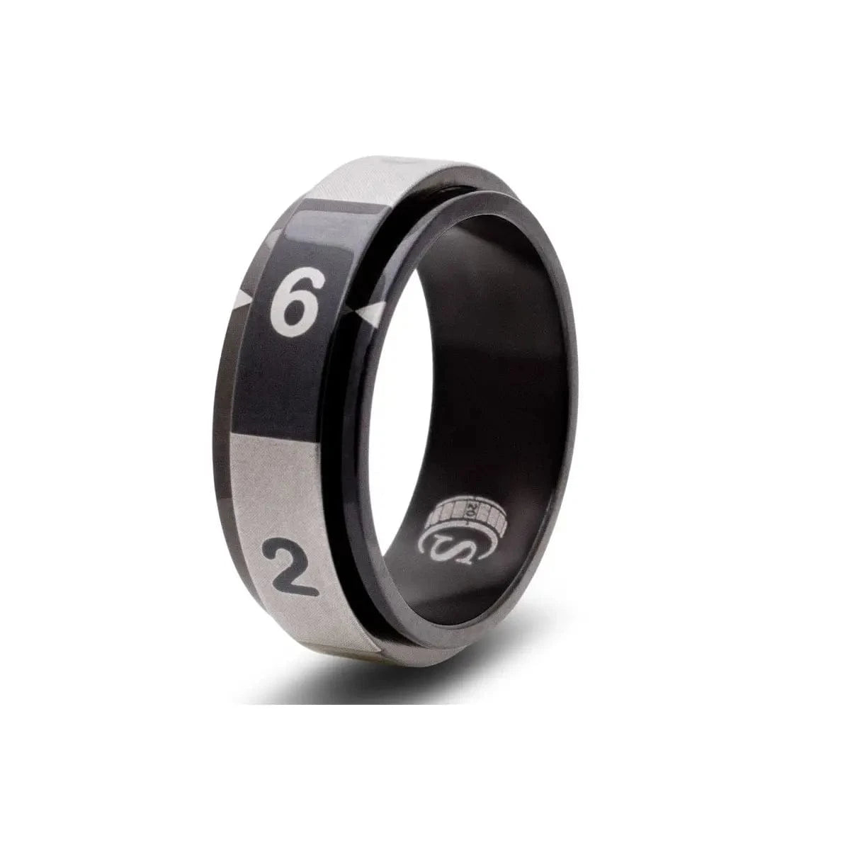 CritSuccess Würfelring W6 schwarz 10