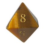 Waerfel Stube Yellow Tigereye Edelsteinwürfel W8