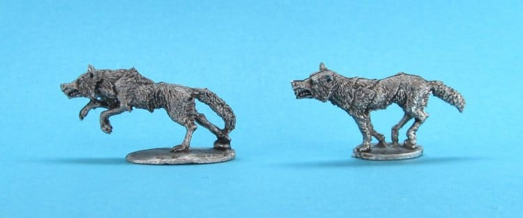 Ral Partha Young Wolves (2)